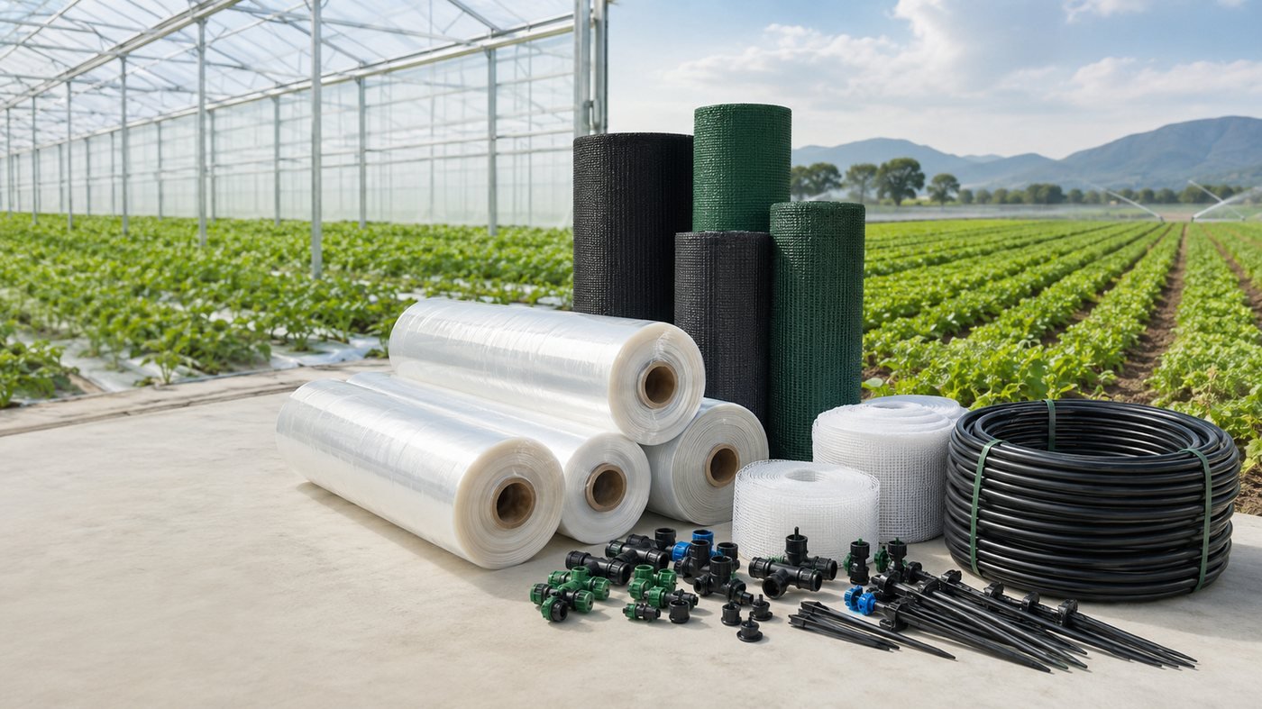 Full range of agricultural covering materials